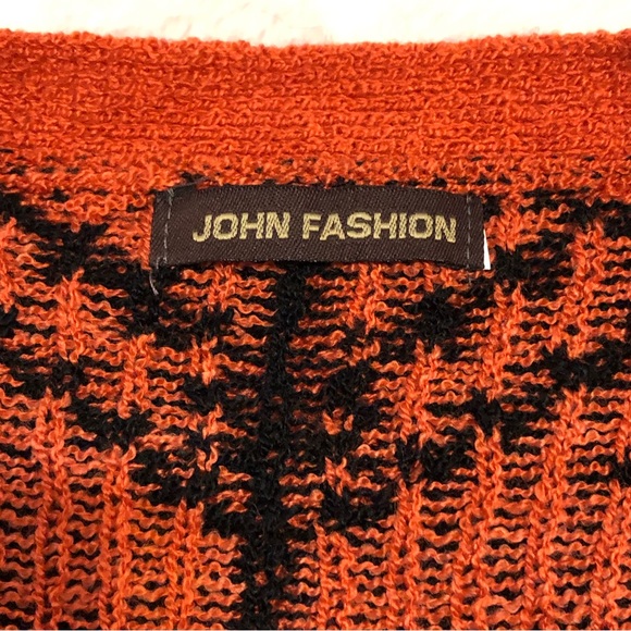 BOGO Free🦋 John Fashion Long Open Front Aztec Pattern Cardigan - Picture 8 of 14